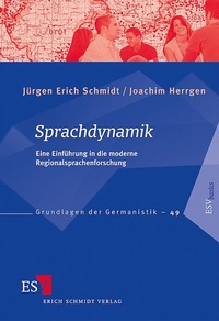 Abbildung von: Sprachdynamik - Erich Schmidt Verlag