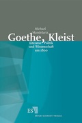 Cover: Goethe, Kleist - Erich Schmidt Verlag