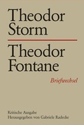 Cover: Theodor Storm - Theodor Fontane - Erich Schmidt Verlag