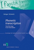 Cover: Phonetic transcription - Erich Schmidt Verlag