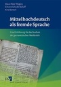 Bild: Mittelhochdeutsch als fremde Sprache - Erich Schmidt Verlag