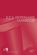 Cover: E.T.A. Hoffmann-Jahrbuch 2011 - Erich Schmidt Verlag