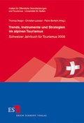 Cover: Trends, Instrumente und Strategien im alpinen Tourismus - Erich Schmidt Verlag