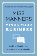 Cover: Miss Manners Minds Your Business - W. W. Norton & Company