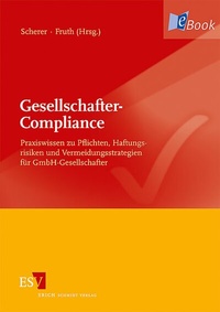 Abbildung von: Gesellschafter-Compliance - Erich Schmidt Verlag