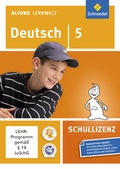 Cover: Alfons Lernwelt Lernsoftware Deutsch - aktuelle Ausgabe - Schroedel
