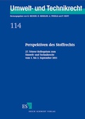 Abbildung von: Perspektiven des Stoffrechts - Erich Schmidt Verlag