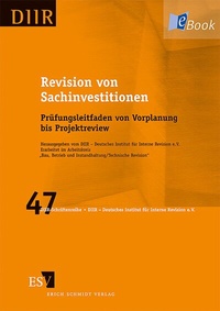Abbildung von: Revision von Sachinvestitionen - Erich Schmidt Verlag