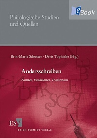 Abbildung von: Andersschreiben - Erich Schmidt Verlag