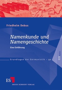 Abbildung von: Namenkunde und Namengeschichte - Erich Schmidt Verlag