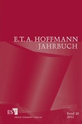 Cover: E.T.A. Hoffmann-Jahrbuch 2012 - Erich Schmidt Verlag