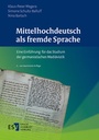 Bild: Mittelhochdeutsch als fremde Sprache - Erich Schmidt Verlag