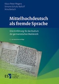 Cover: Mittelhochdeutsch als fremde Sprache - Erich Schmidt Verlag