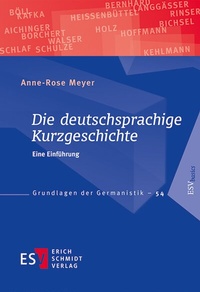 Abbildung von: Die deutschsprachige Kurzgeschichte - Erich Schmidt Verlag