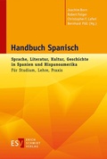 Cover: Handbuch Spanisch - Erich Schmidt Verlag