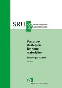 Bild: Vorsorgestrategien für Nanomaterialien - Erich Schmidt Verlag