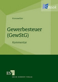 Abbildung von: Gewerbesteuer (GewStG) - Erich Schmidt Verlag