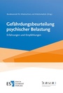 Bild: Gefährdungsbeurteilung psychischer Belastung - Erich Schmidt Verlag