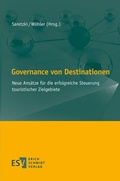 Cover: Governance von Destinationen - Erich Schmidt Verlag