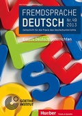 Cover: Fremdsprache Deutsch - - Heft 49 (2013): Kreativ Deutsch unterrichten - Erich Schmidt Verlag