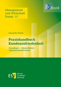Abbildung von: Praxishandbuch Kundenzufriedenheit - Erich Schmidt Verlag