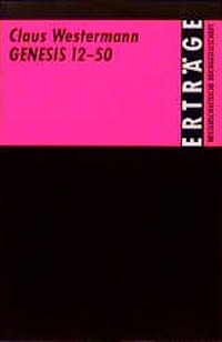 Enlarge image Cover: Genesis 12-50 - Wissenschaftliche Buchgesellschaft (Wbg)
