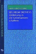 Cover: Wilhelm Diltheys "Einleitung in die Geisteswissenschaften" - Wissenschaftliche Buchgesellschaft (Wbg)