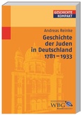 Cover: Geschichte der Juden in Deutschland 1781-1933 - wbg Academic in Herder