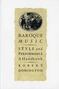 Cover: Baroque Music - WW Norton & Co