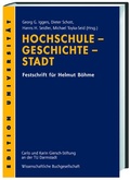 Cover: Hochschule - Geschichte - Stadt - wbg Academic in Herder