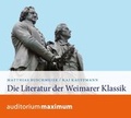 Cover: Die Literatur der Weimarer Klassik - auditorium maximum