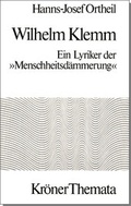 Cover: Wilhelm Klemm - Alfred Kr&ouml;ner Verlag