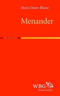 Enlarge image Cover: Menander - wbg Academic in Herder