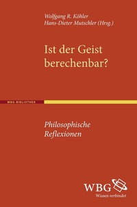 Enlarge image Cover: Ist der Geist berechenbar? - wbg Academic in Herder