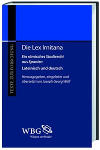 Enlarge image Cover: Die Lex Irnitana - wbg Academic in Herder