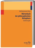 Cover: W&ouml;rterbuch der philosophischen Metaphern - Wissenschaftliche Buchgesellschaft (WBG)