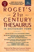 Cover: Roget's 21st Century Thesaurus - Delta (imprint of Dell Publishing)