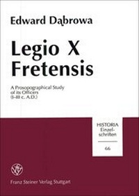 Enlarge image Cover: Legio X Fretensis - Franz Steiner Verlag