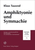 Cover: Amphiktyonie und Symmachie - Franz Steiner Verlag