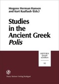 Cover: Studies in the Ancient Greek Polis - Franz Steiner Verlag