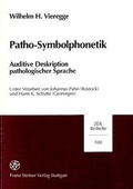 Cover: Patho-Symbolphonetik - Franz Steiner Verlag