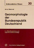 Cover: Geomorphologie der Bundesrepublik Deutschland - Franz Steiner Verlag