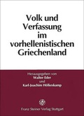 Cover: Volk und Verfassung im vorhellenistischen Griechenland - Franz Steiner Verlag