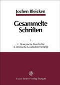 Cover: Gesammelte Schriften in zwei B&auml;nden - Franz Steiner Verlag