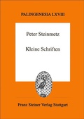 Cover: Kleine Schriften - Franz Steiner Verlag