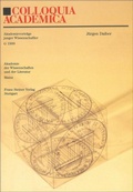Cover: Experimentalphysik des Geistes - Novalis als Experimentator an Au&szlig;en- und Innenwelt - Franz Steiner Verlag