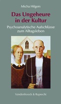 Cover: Das Ungeheure in der Kultur - Vandenhoeck & Ruprecht