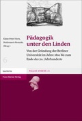 Cover: P&auml;dagogik Unter den Linden - Franz Steiner Verlag