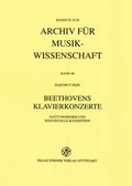 Cover: Beethovens Klavierkonzerte - Franz Steiner Verlag
