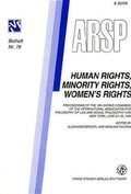 Cover: Human Rights, Minority Rights, Women's Rights - Franz Steiner Verlag